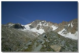 La grande morena centrale di Preda Rossa. Foto di M. Dei Cas