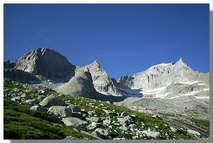 I pizzi Badile e Cengalo (foto M.Dei Cas)