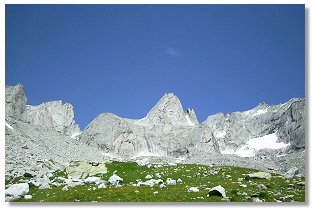 Cima di Castello, punta Rasica e pizzo Torrone orientale (foto M.Dei Cas)