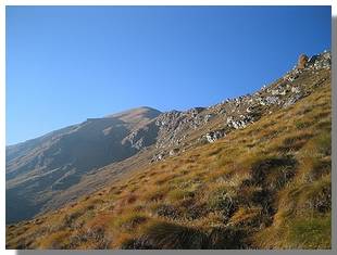 Il monte canale visto dal sentiero Valdone-alpe Canale. Foto M. Dei Cas