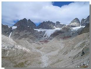 Il vallone di Scerscen. Foto di M. Dei Cas