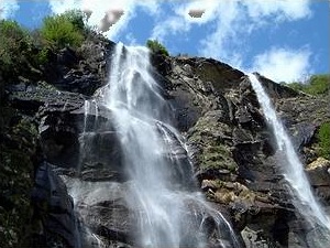 Le cascate dell'Acquafraggia. Foto di M.  Dei Cas