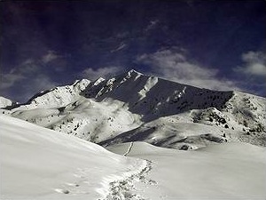 Il monte Lago, visto dall'alpe Piazza. Foto M. Dei Cas
