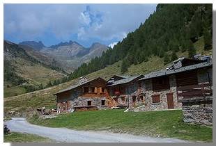 La localit&agrave; Campo Pedruna in val Grosina occidentale. Foto di M. Dei Cas