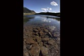 Il lago Demet e sullo sfondo il Rifugio Bertacchi (foto R. Moiola)